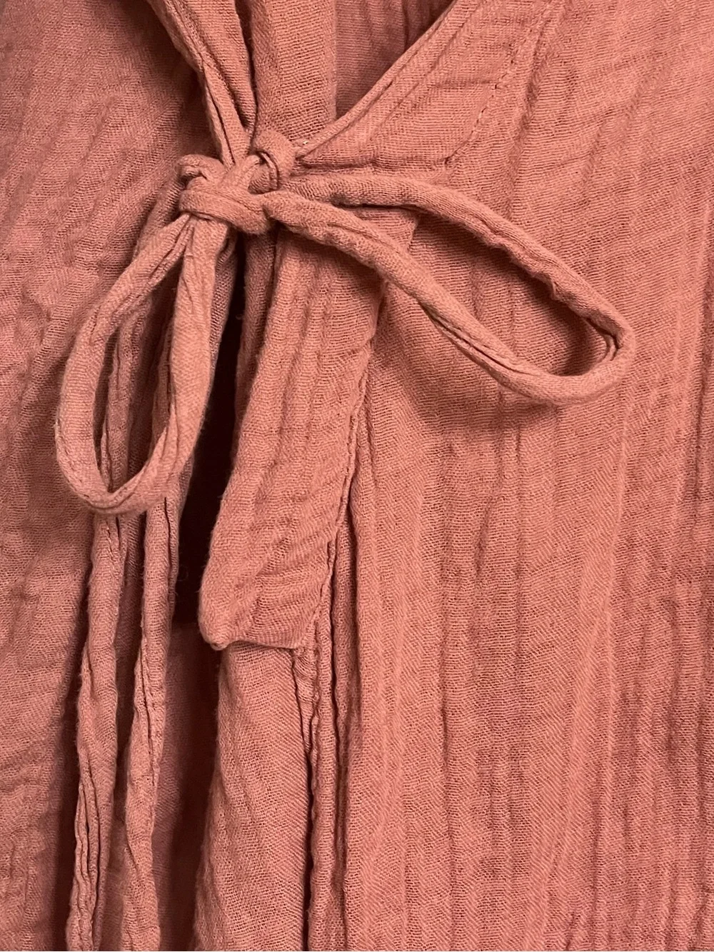Oddbird Selin sleep/play dress 100% Turkish Cotton Canyon Rose